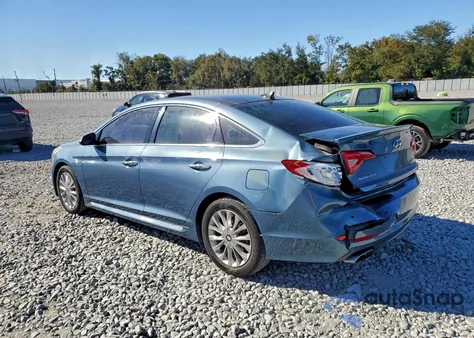 2015 Hyundai Sonata Sport z USA, uszkodzony, nr VIN 5NPE34AF3FH104548